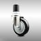Service Caster 4 Inch 316SS Black Polyurethane Wheel Swivel 1-3/4 Inch Expanding Stem Caster SCC-SS316EX20S414-PPUB-BLK-134 - alternate 1